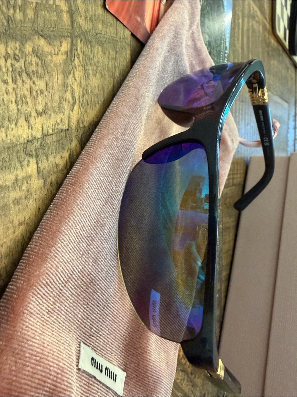Authentic Miu Miu sunglasses- new